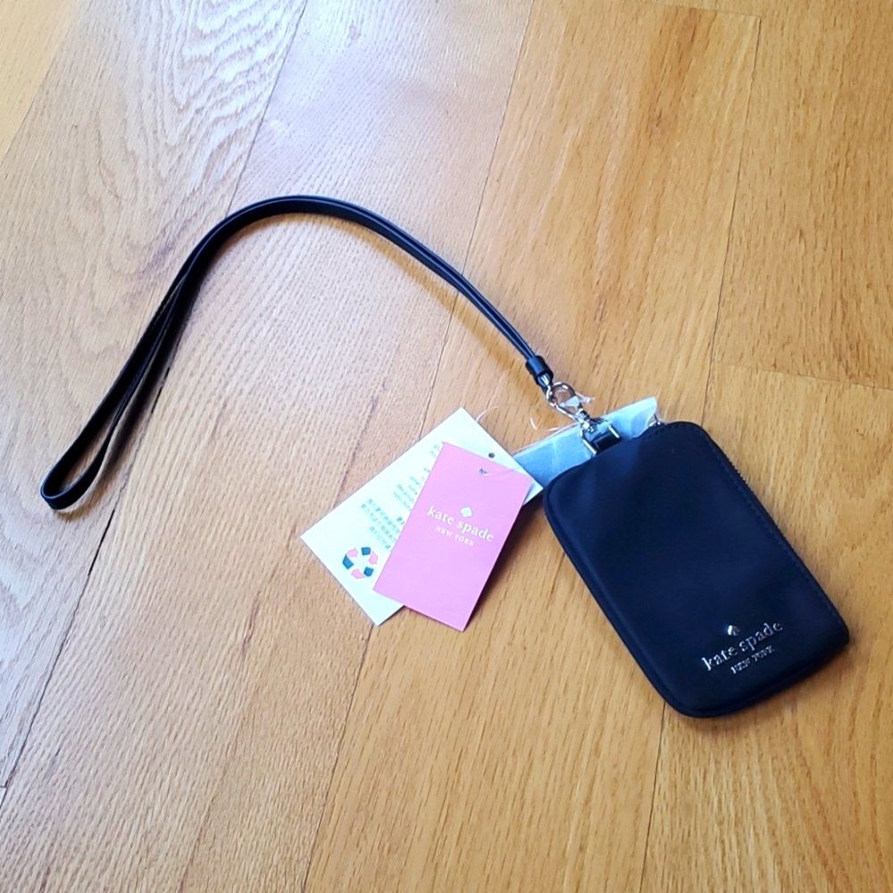 Kate Spade Chelsea Card Case Lanyard NWT